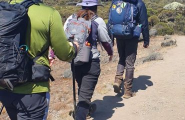 Hiking in Kilimanjaro