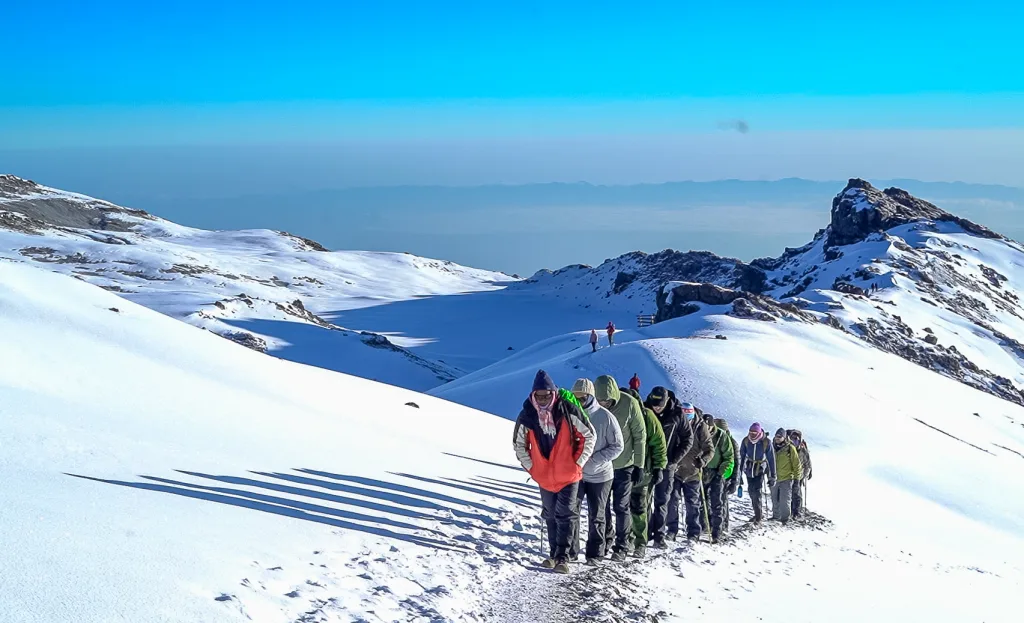Kilimanjaro elevation